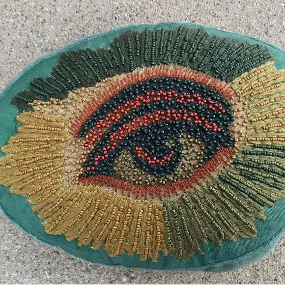 John Derian for Target Evil Eye Beaded Pillow - Picture 6 of 9
